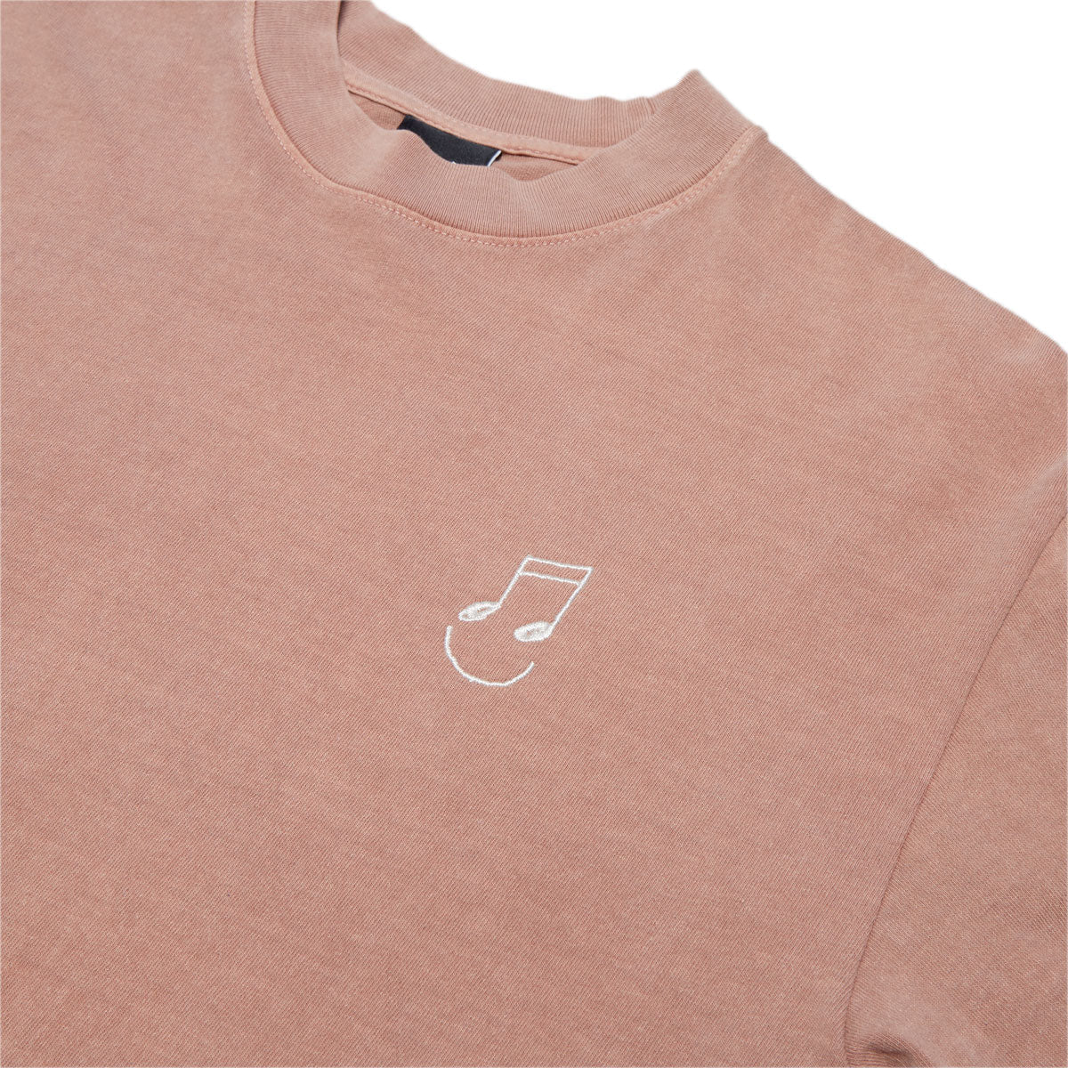 The Quiet Life Music Man Embroidered T-Shirt - Rose Quartz image 2