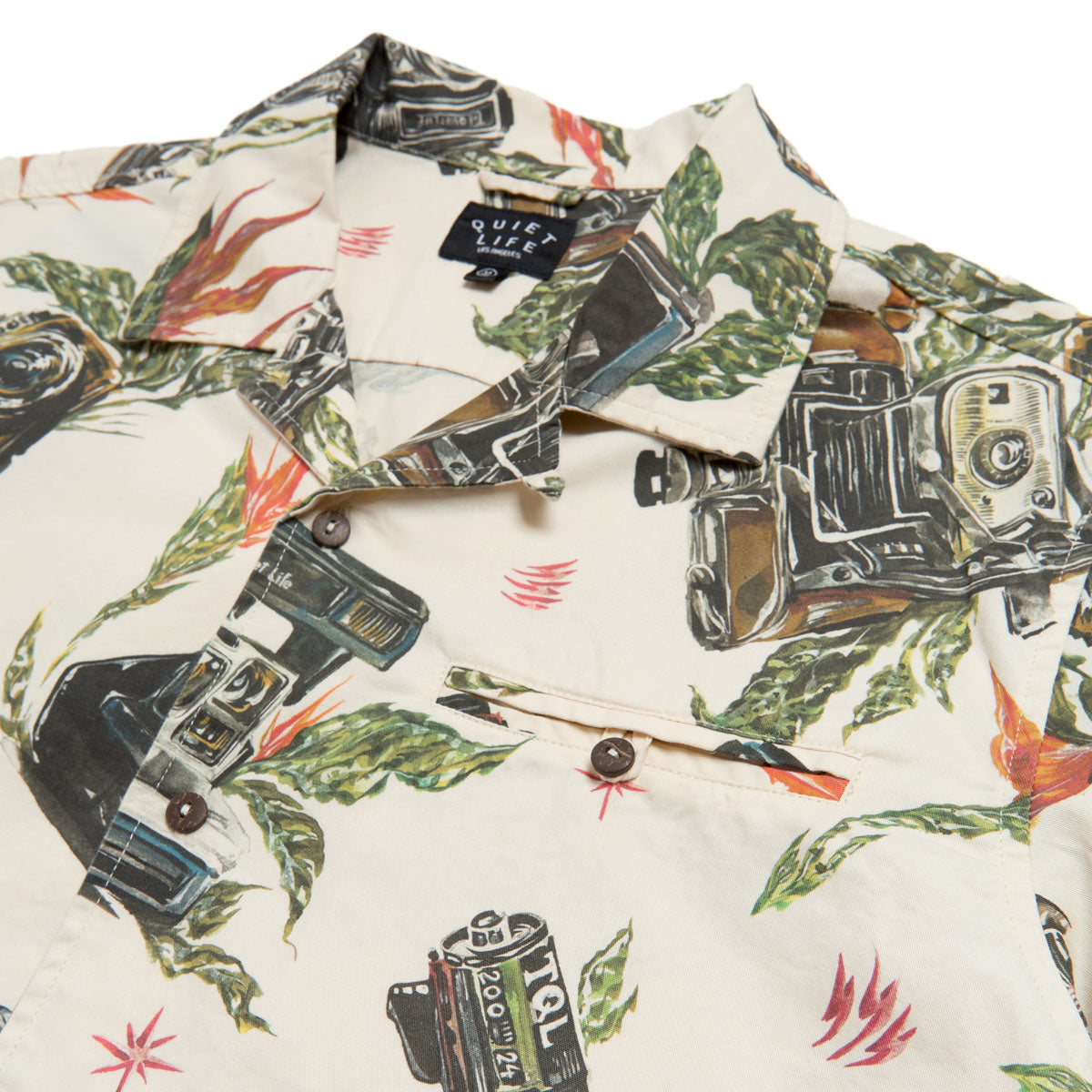 The Quiet Life Swanski Button Down Shirt - Tan image 3