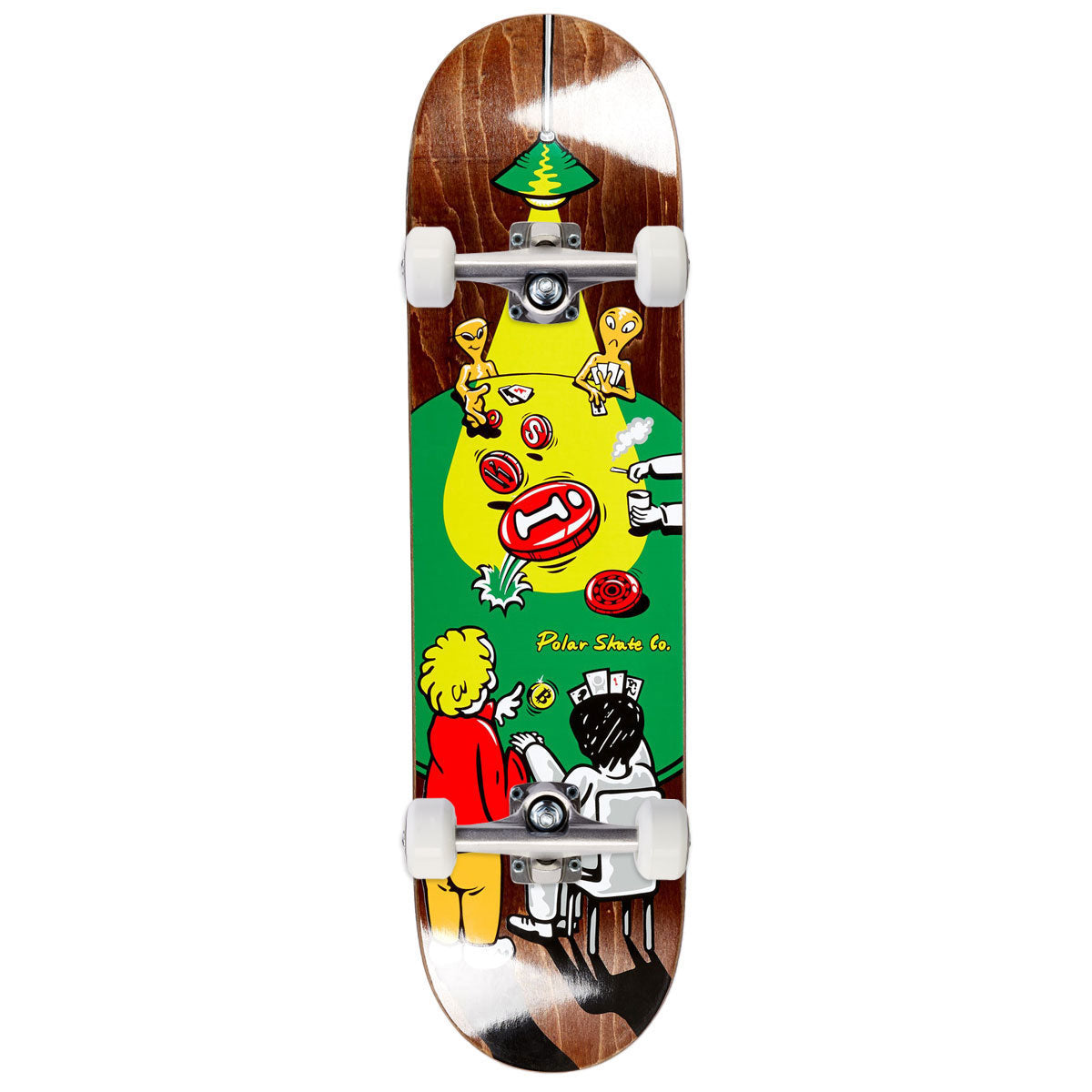 Polar Oskar Rozenberg Poker Face Skateboard Complete - 8.50