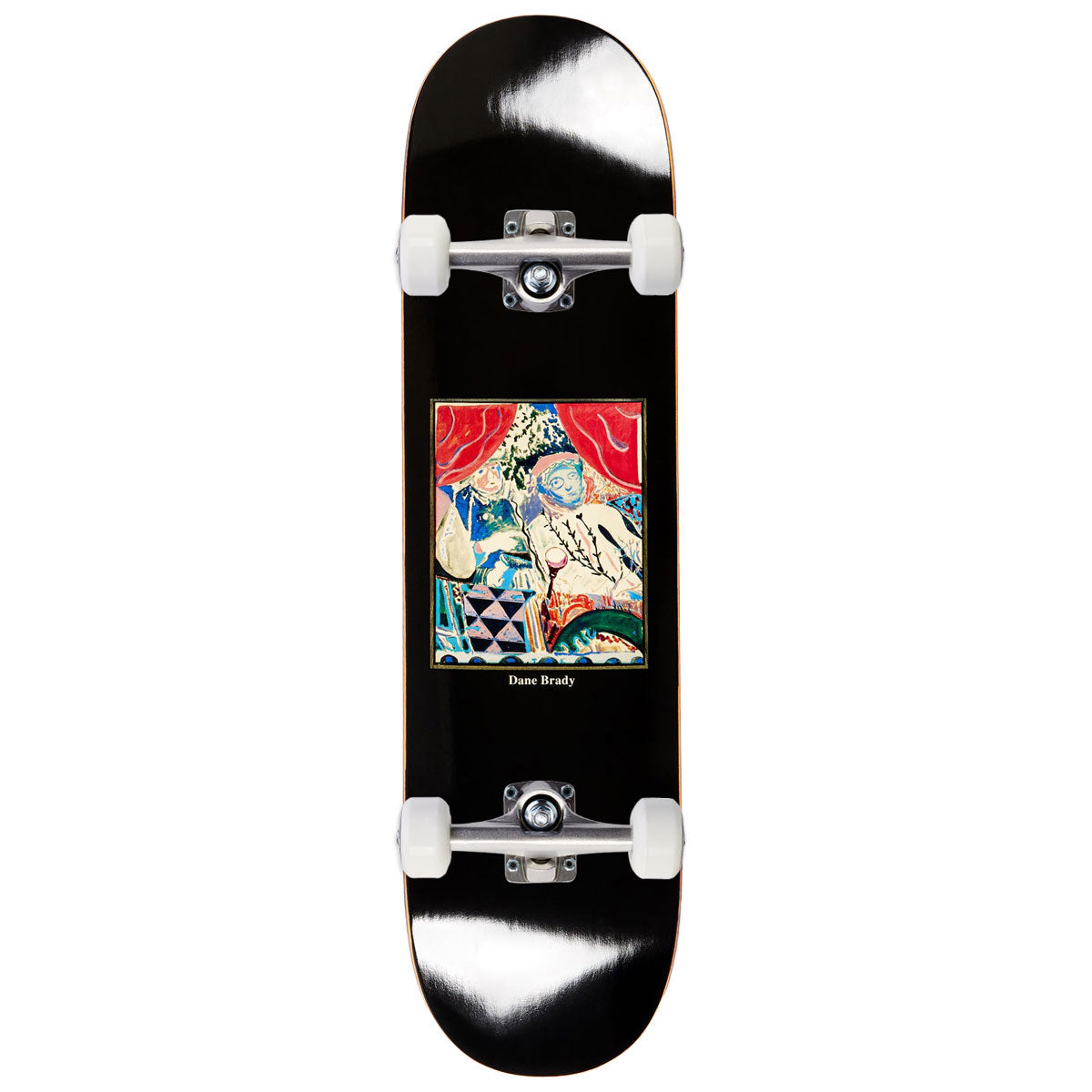 Polar Dane Brady Time Travelers Skateboard Complete - Brown - 8.25
