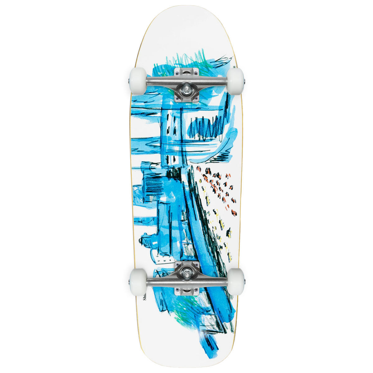 Polar Shin Sanbongi Shin City Dane 1 Shape Skateboard Complete - 9.75