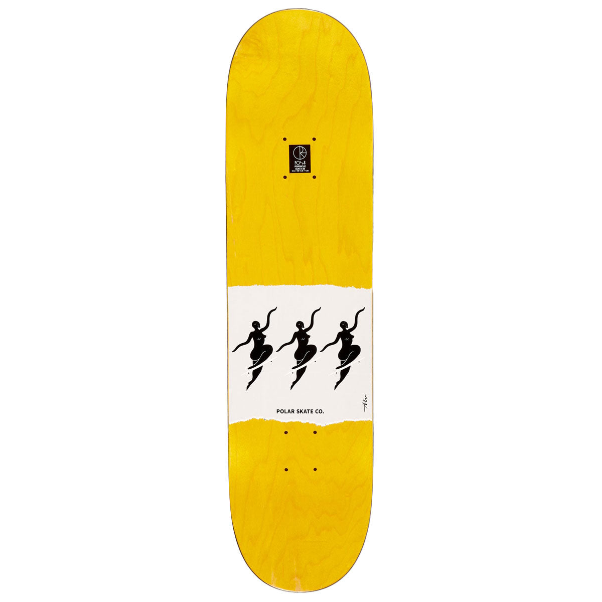 Polar No Complies Skateboard Complete - Red - 8.25