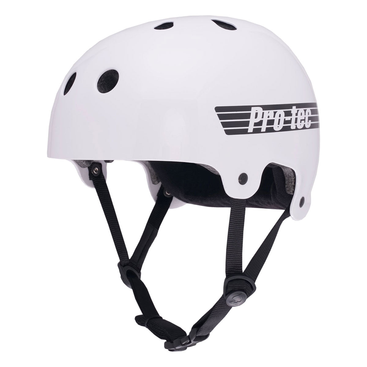 Pro-Tec Old School Low Pro Asia Fit Helmet - White Gloss image 1