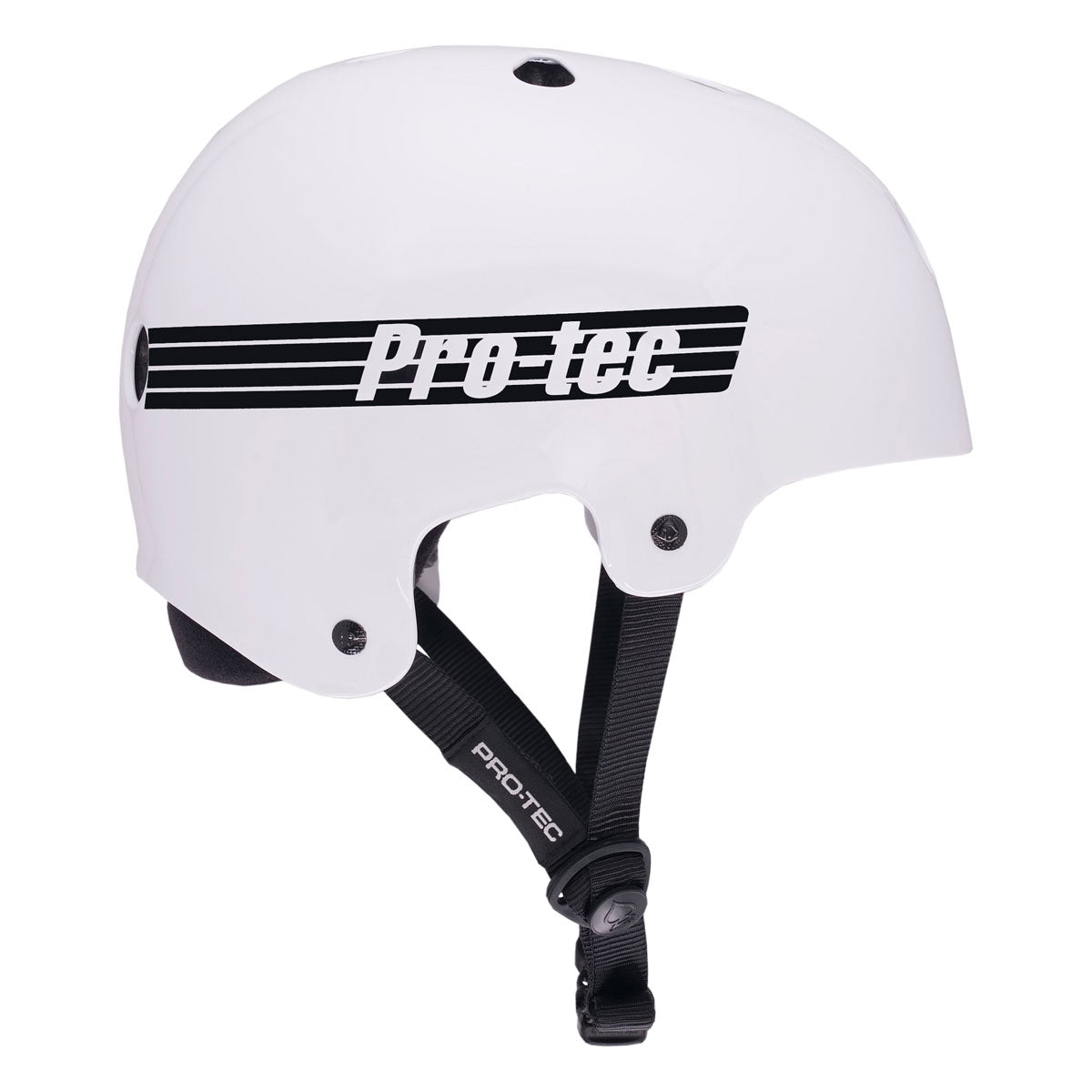 Pro-Tec Old School Low Pro Asia Fit Helmet - White Gloss image 2