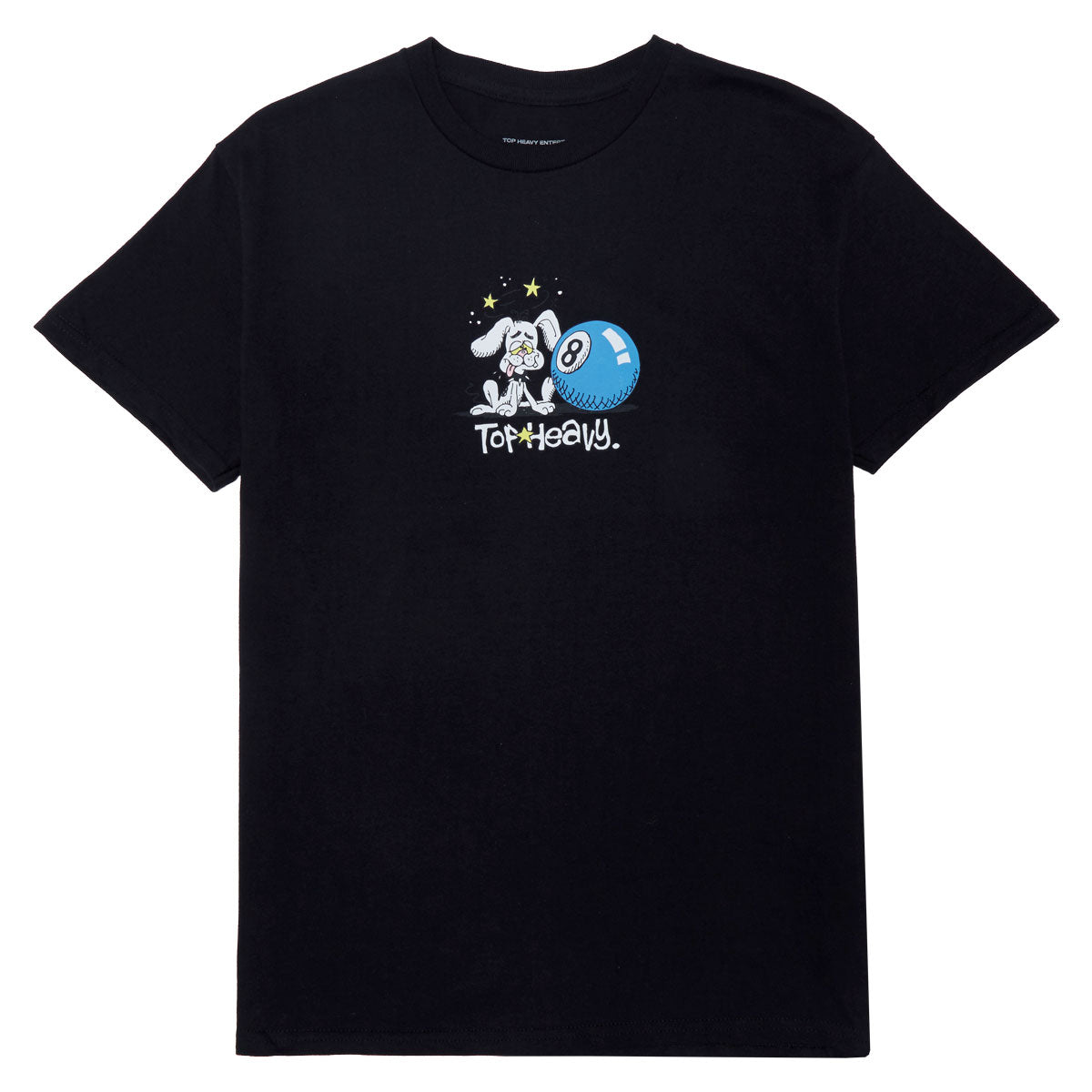 Top Heavy Dog Daze T-Shirt - Black image 1