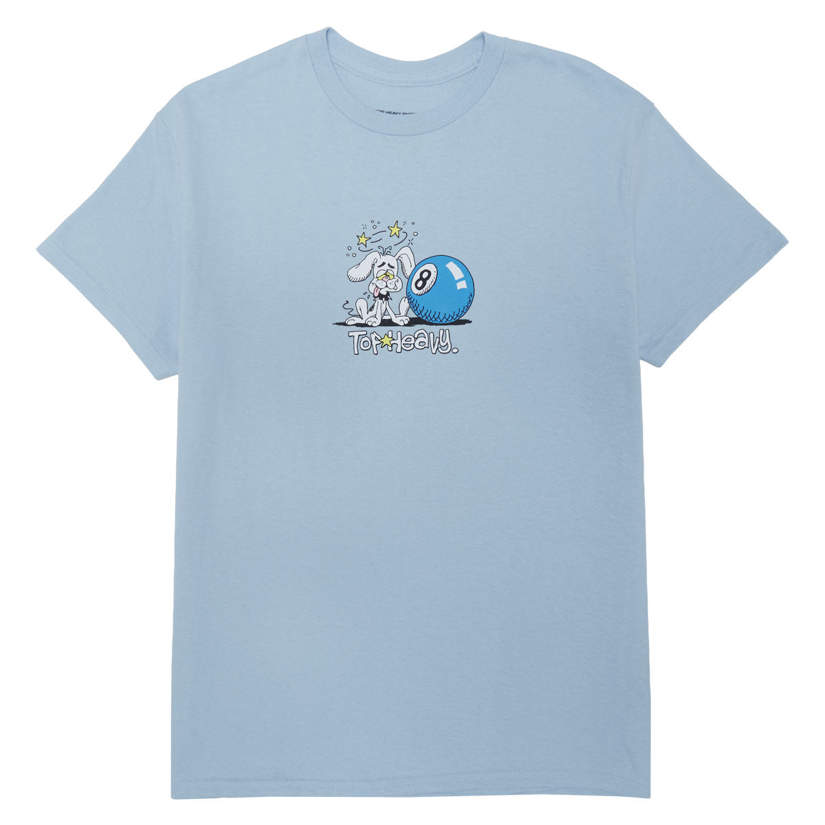 Top Heavy Dog Daze T-Shirt - Light Blue image 1
