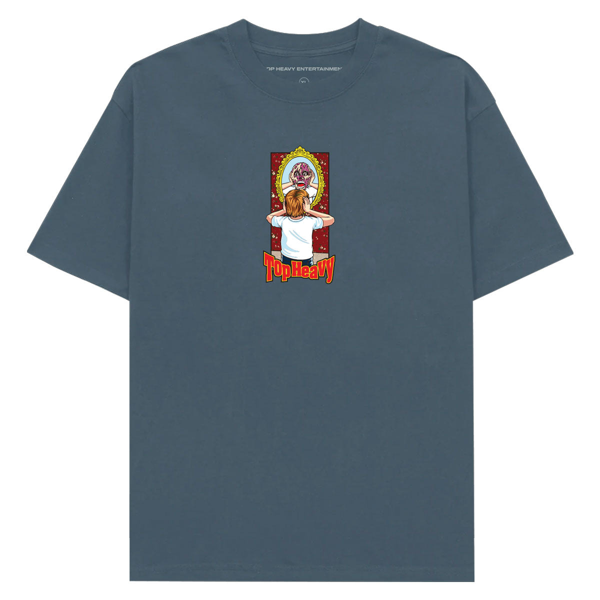 Top Heavy Reflection T-Shirt - Slate image 1