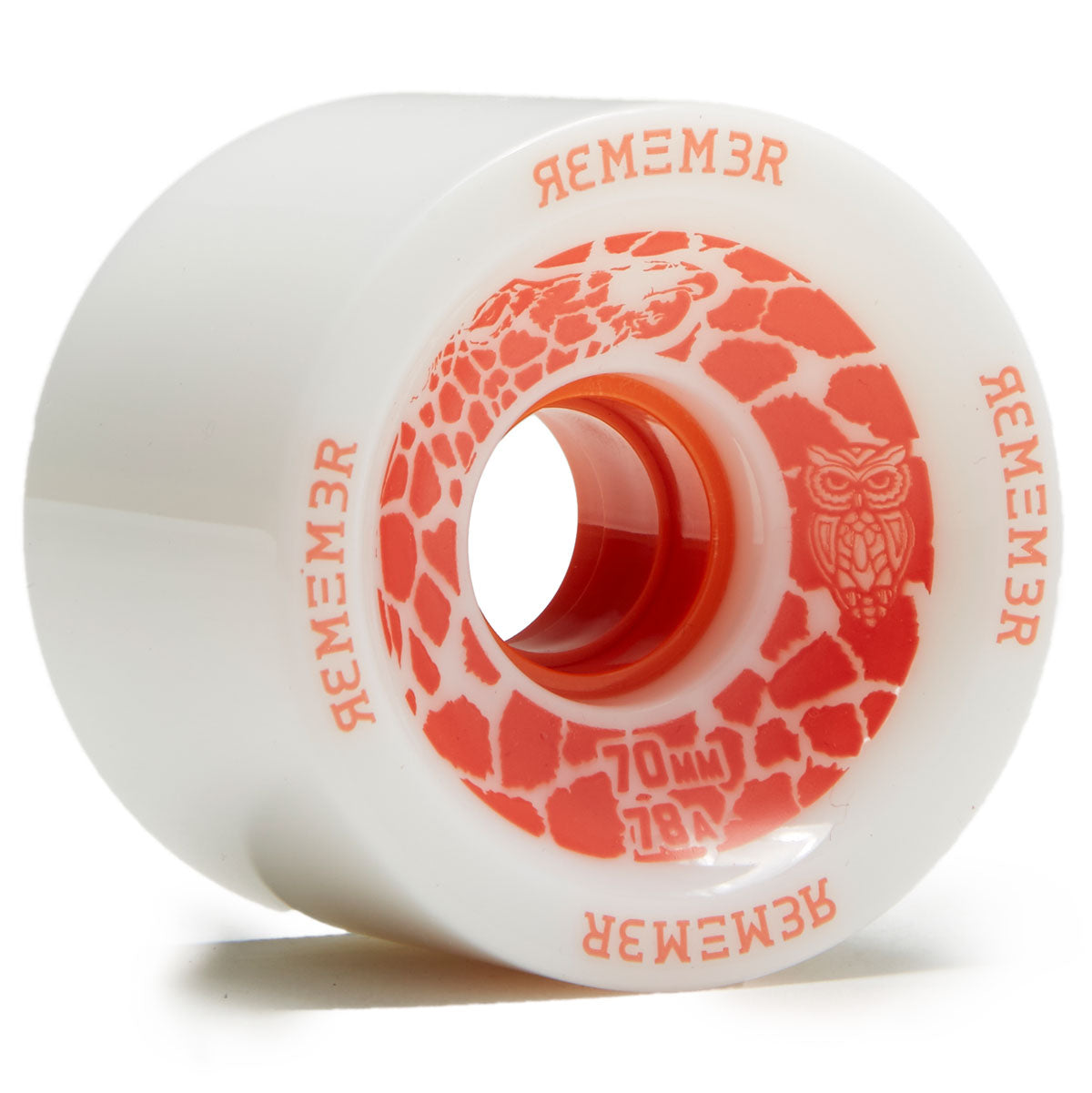 Remember Savannah Slamma 78a Longboard Wheels - White - 70mm image 1