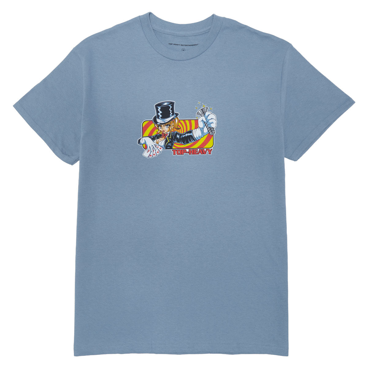 Top Heavy Sleight of Hand T-Shirt - Slate image 1