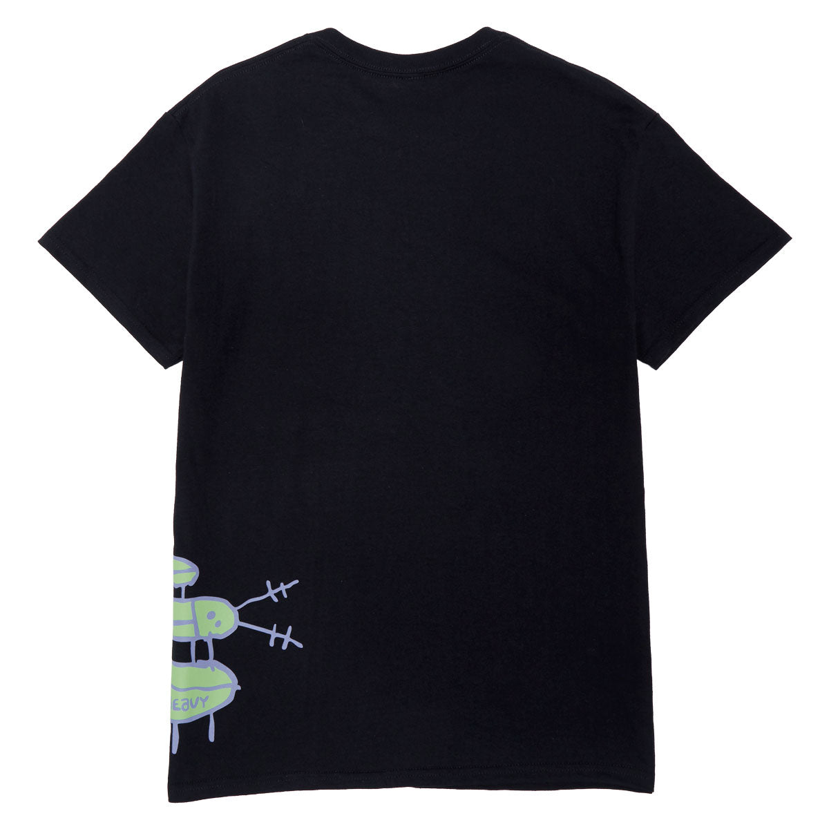 Top Heavy Bugged Out T-Shirt - Black image 2