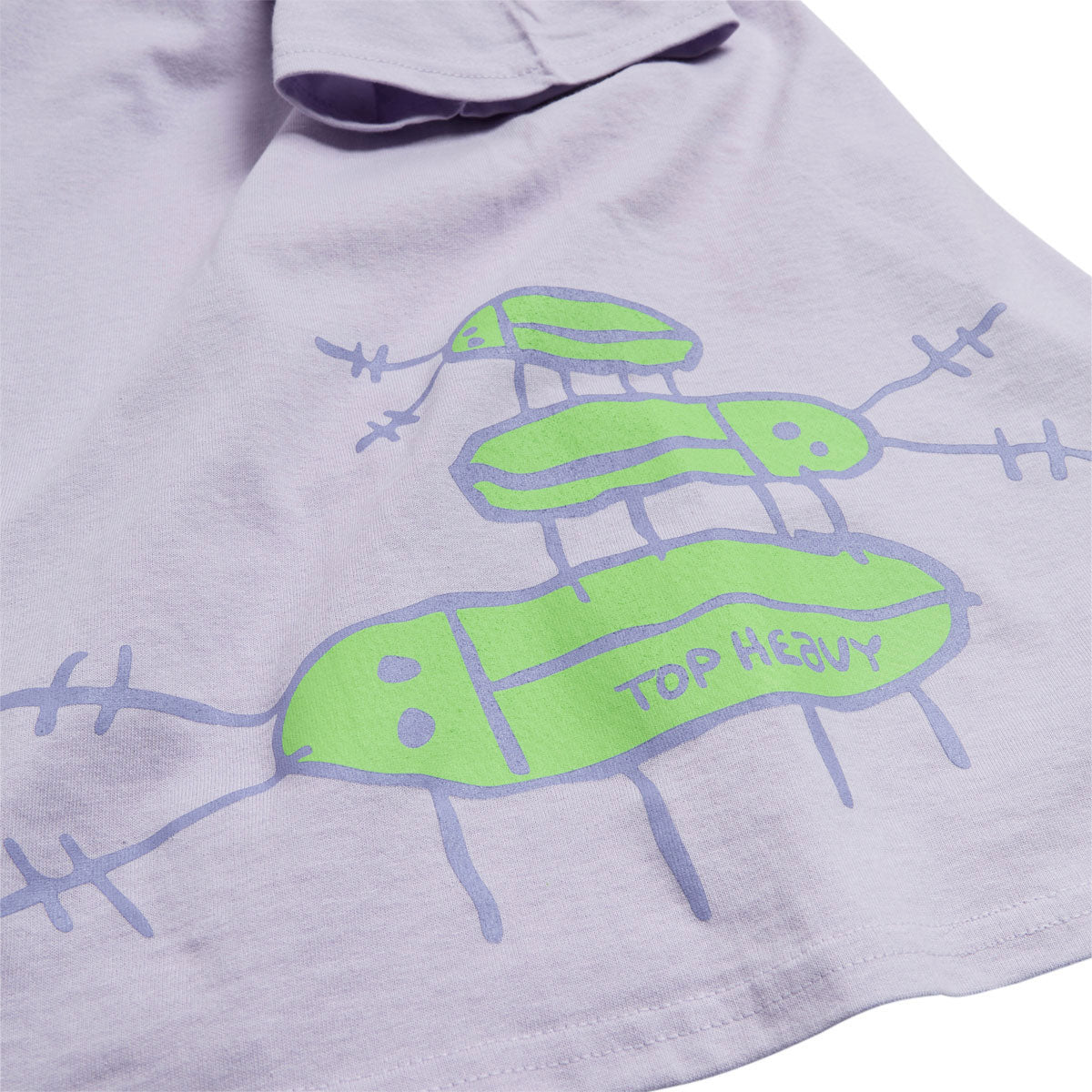 Top Heavy Bugged Out T-Shirt - Lavender image 3