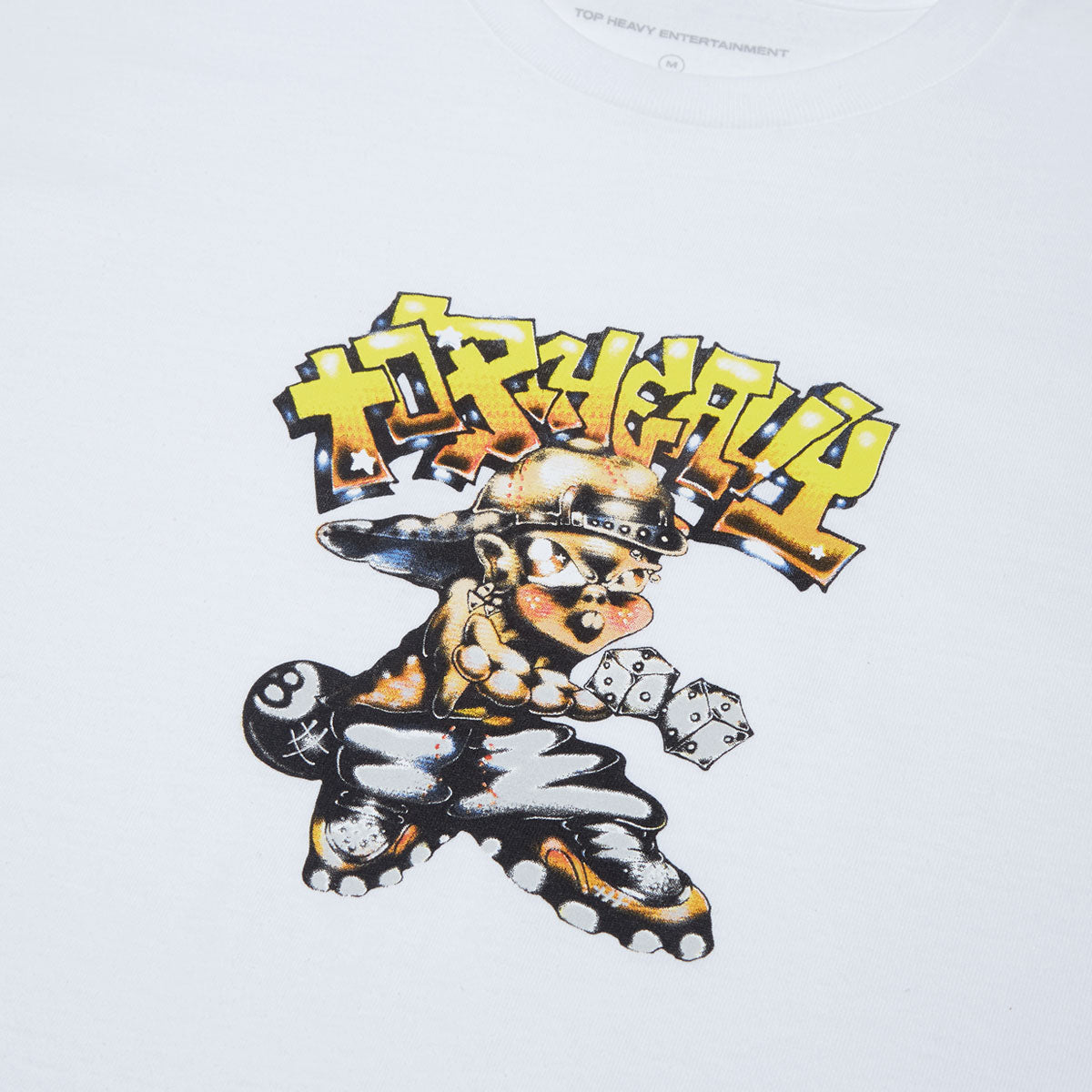 Top Heavy Block Boy T-Shirt - White image 2