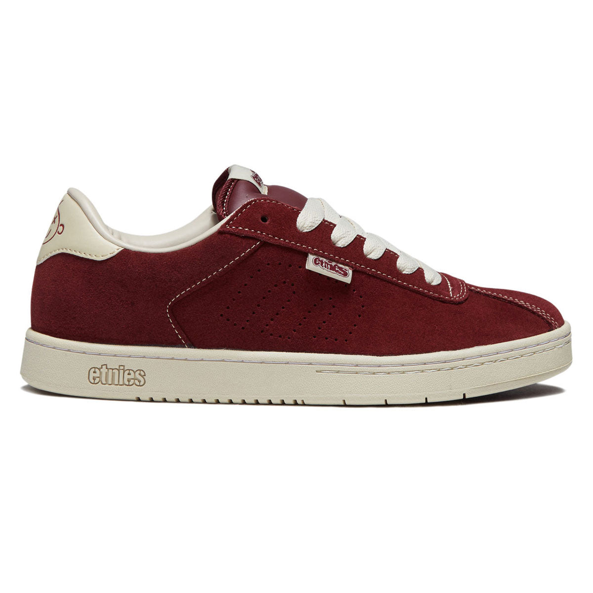 Etnies Scam Shoes - Burgundy/Tan image 1