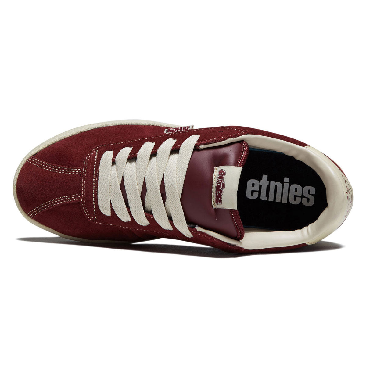 Etnies Scam Shoes - Burgundy/Tan image 3