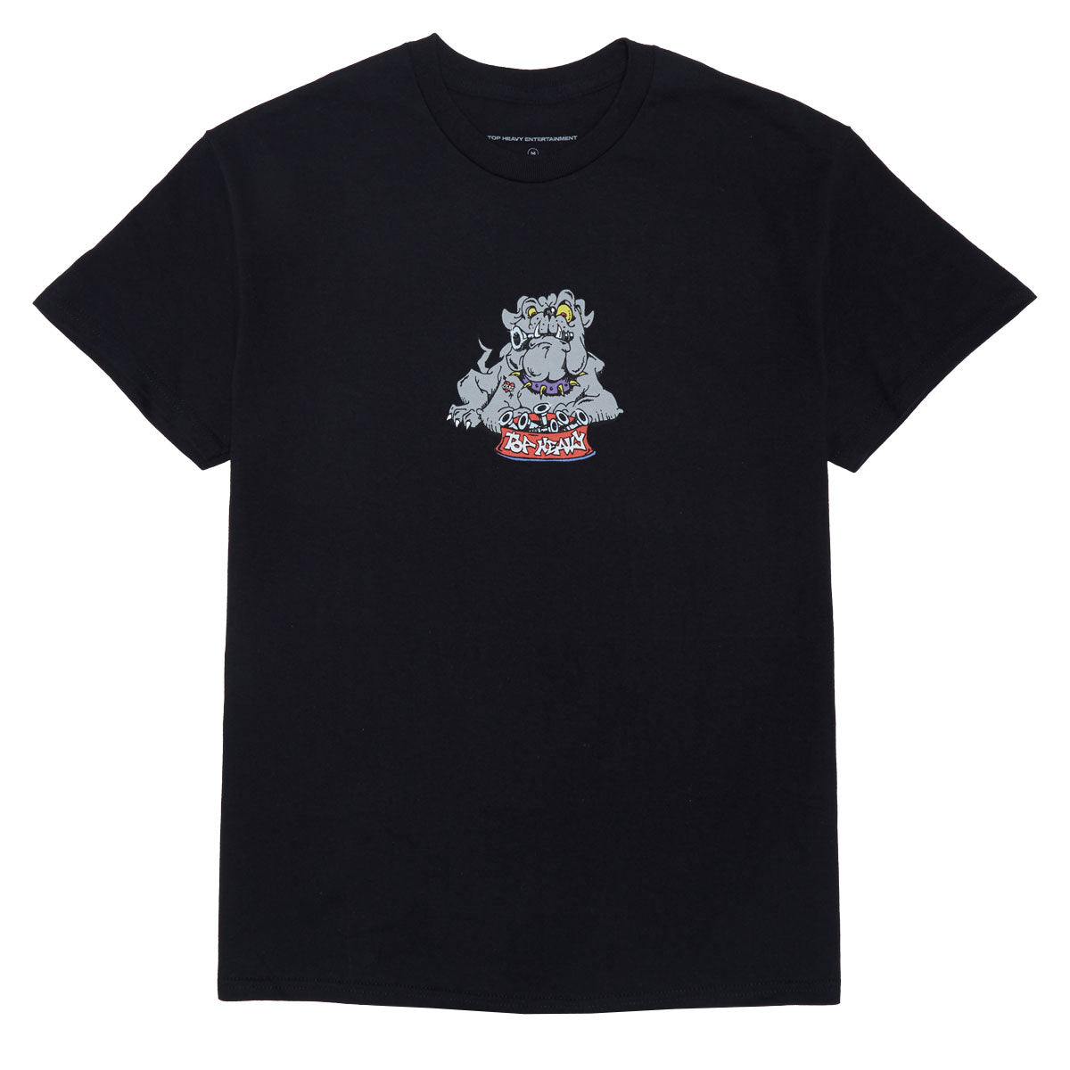 Top Heavy Dogfood T-Shirt - Black image 1