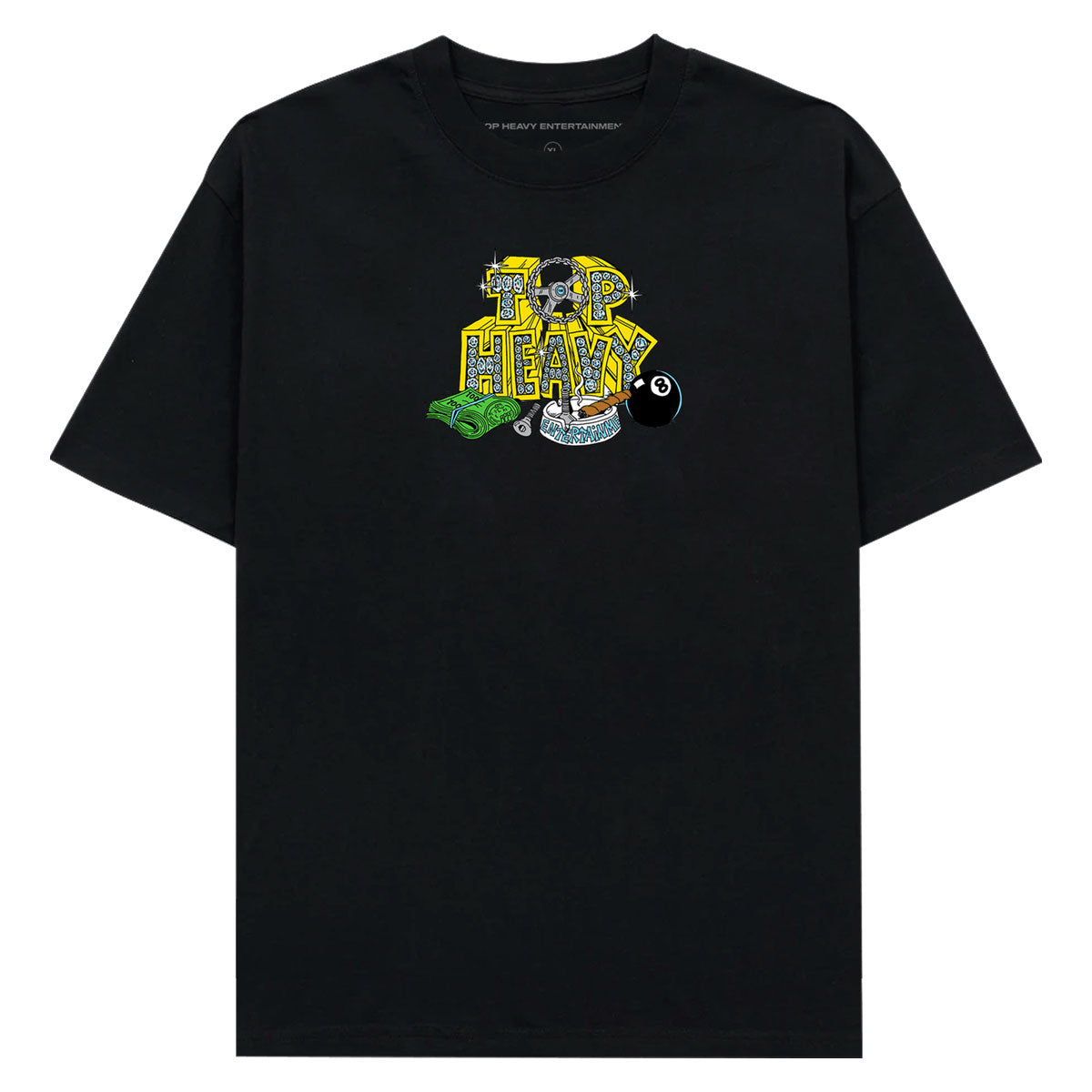 Top Heavy Payday T-Shirt - Black image 1
