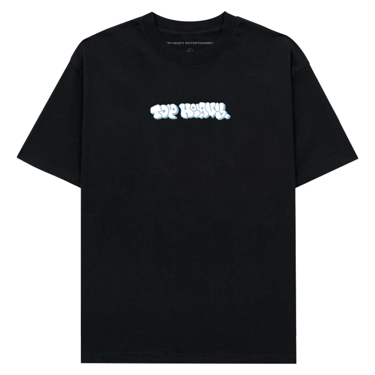 Top Heavy OG Throwie T-Shirt - Black/White/Slate image 1