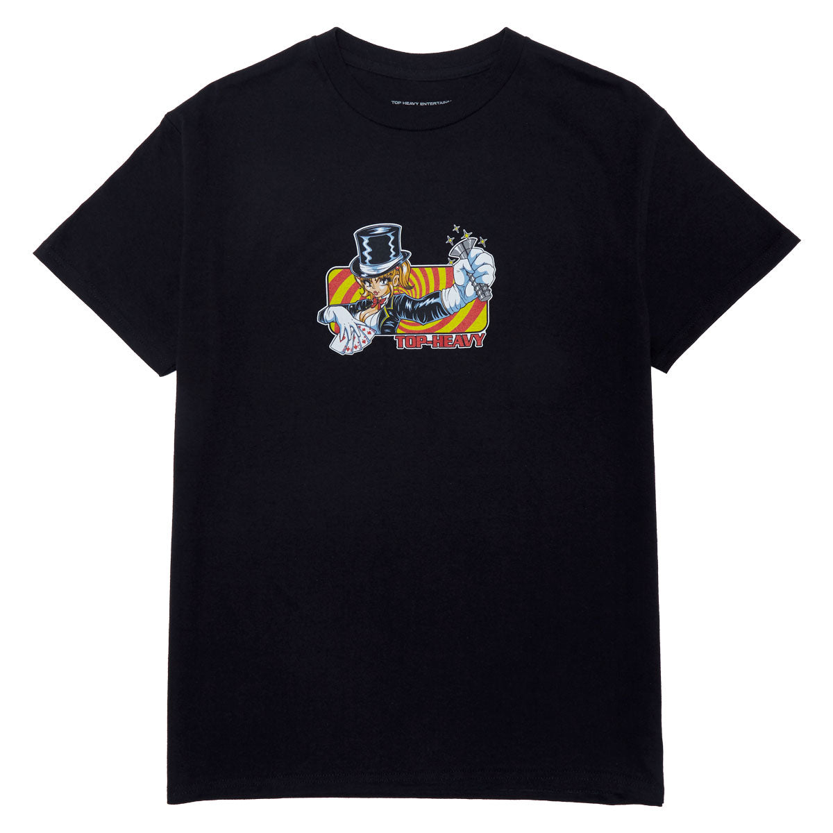 Top Heavy Sleight of Hand T-Shirt - Black image 1