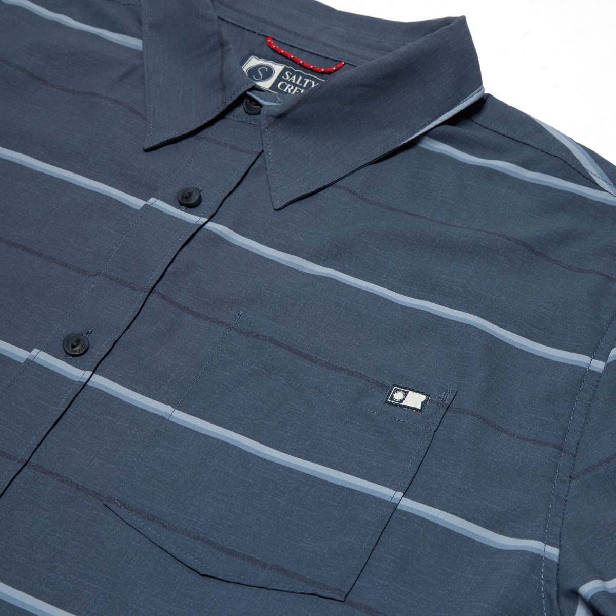 Salty Crew Skipper Tech Woven Shirt - Dark Lava image 2