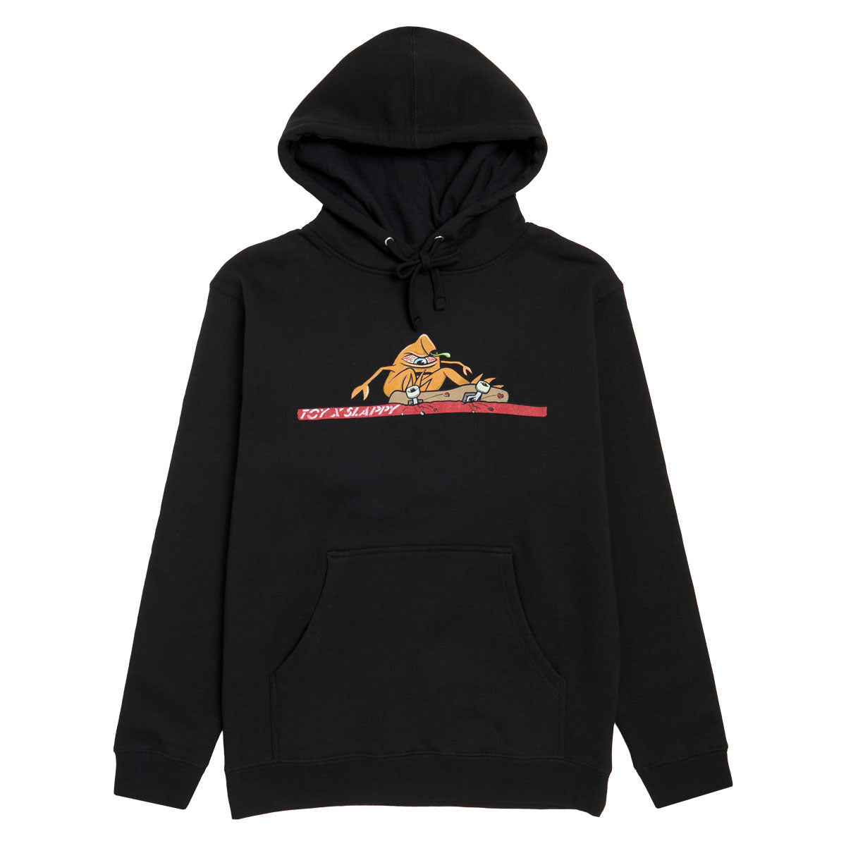 Slappy x Toy Machine Hoodie - Black image 1