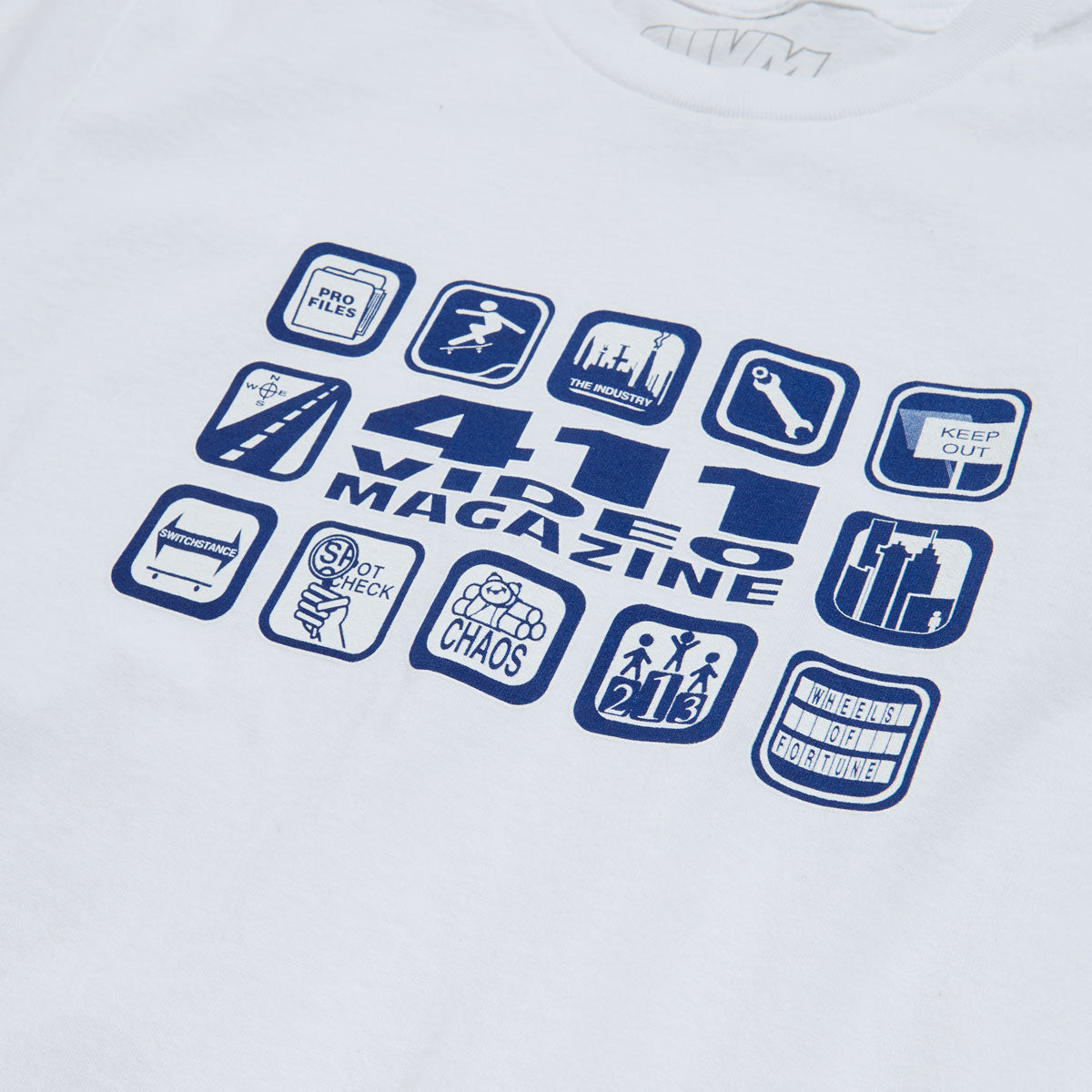 411 Icons T-Shirt - White image 2