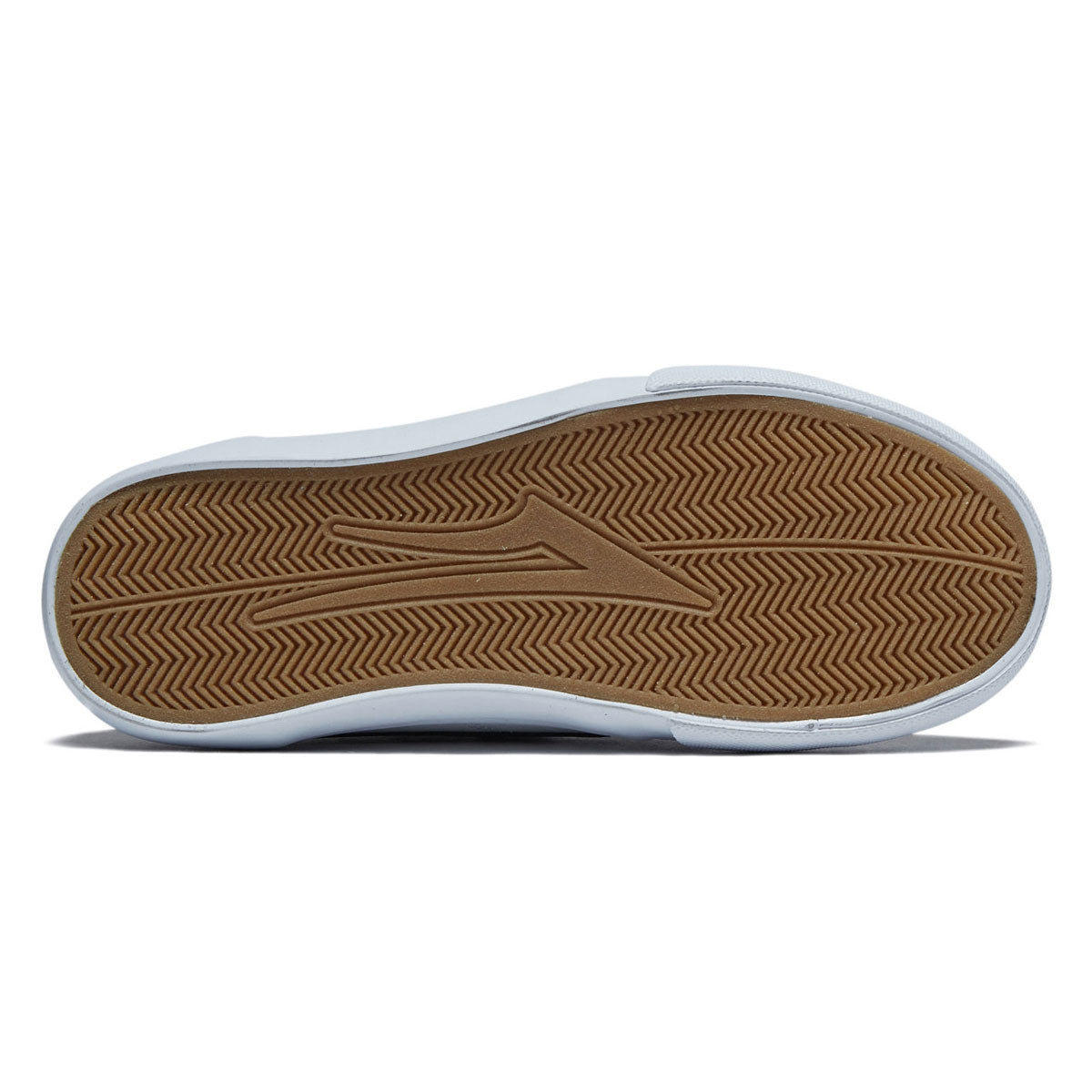 Lakai Youth Griffin Shoes - White/Pine Leather image 4