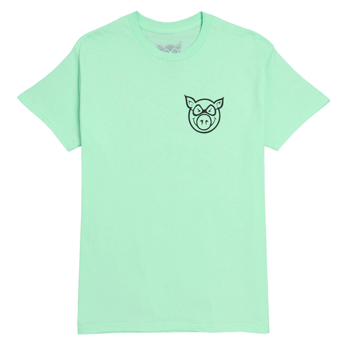 Pig Head T-Shirt - Mint image 1