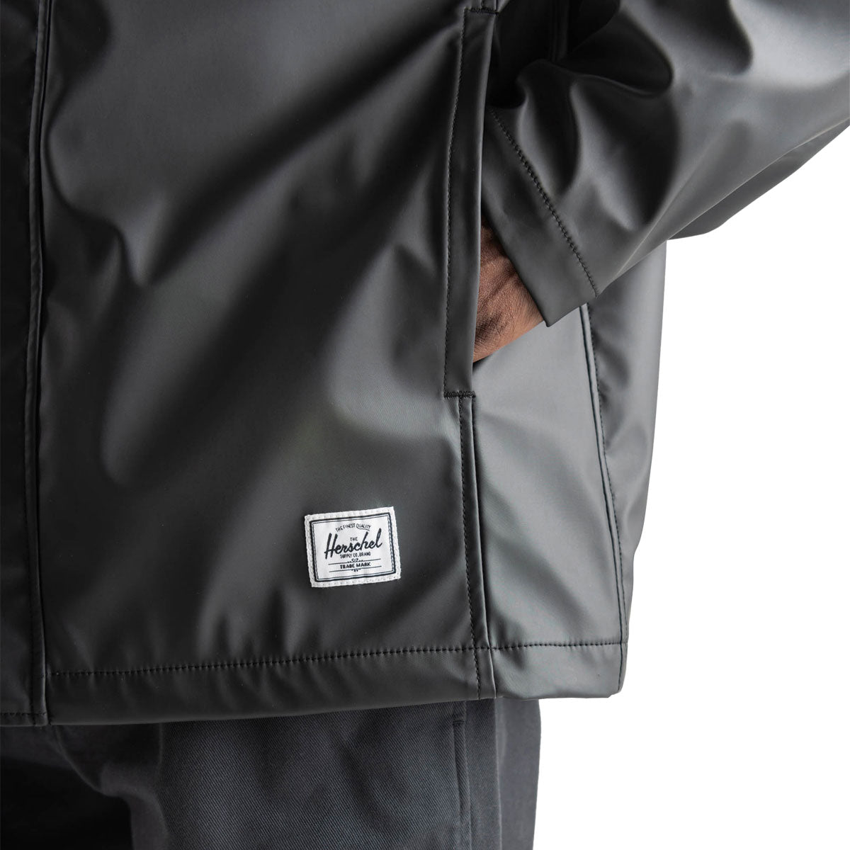 Herschel Supply Classic Rain Jacket - Black image 5