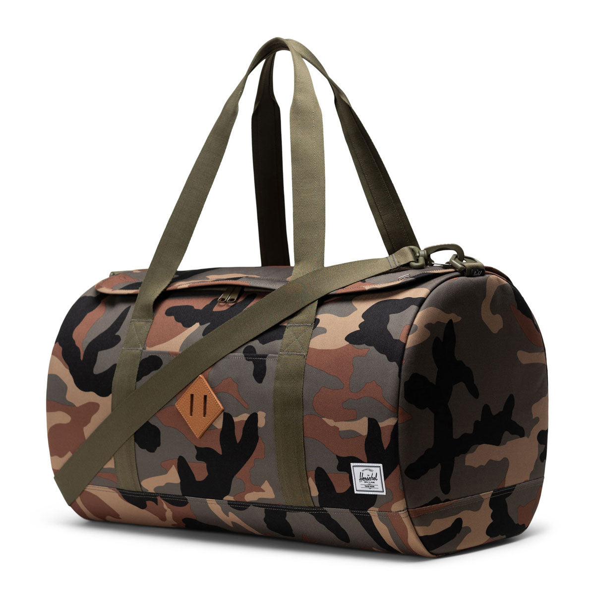 Herschel Supply Heritage Duffle Bag - Woodland Camo image 2