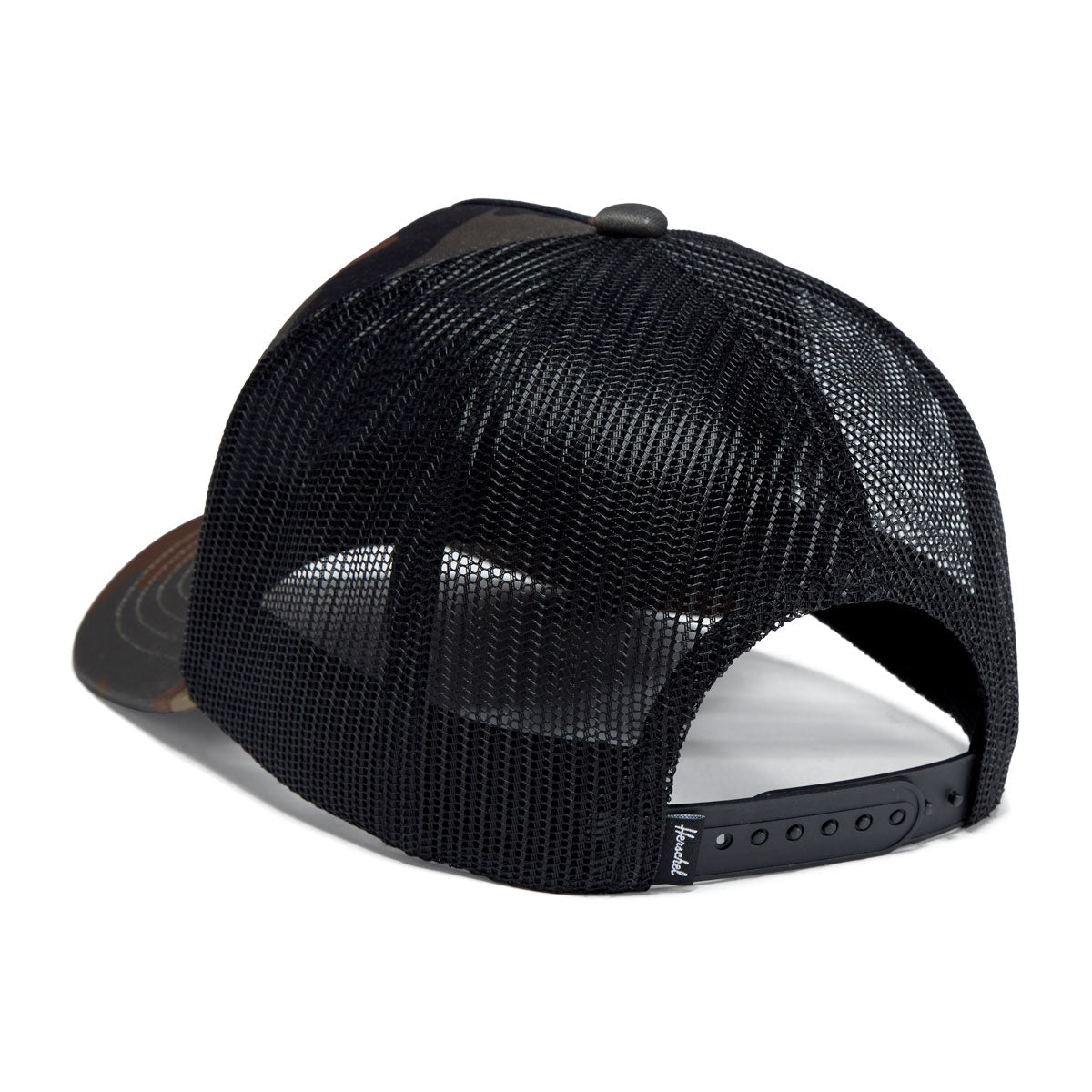 Herschel Supply Whaler Tall Mesh Hat - Woodland Camo image 2
