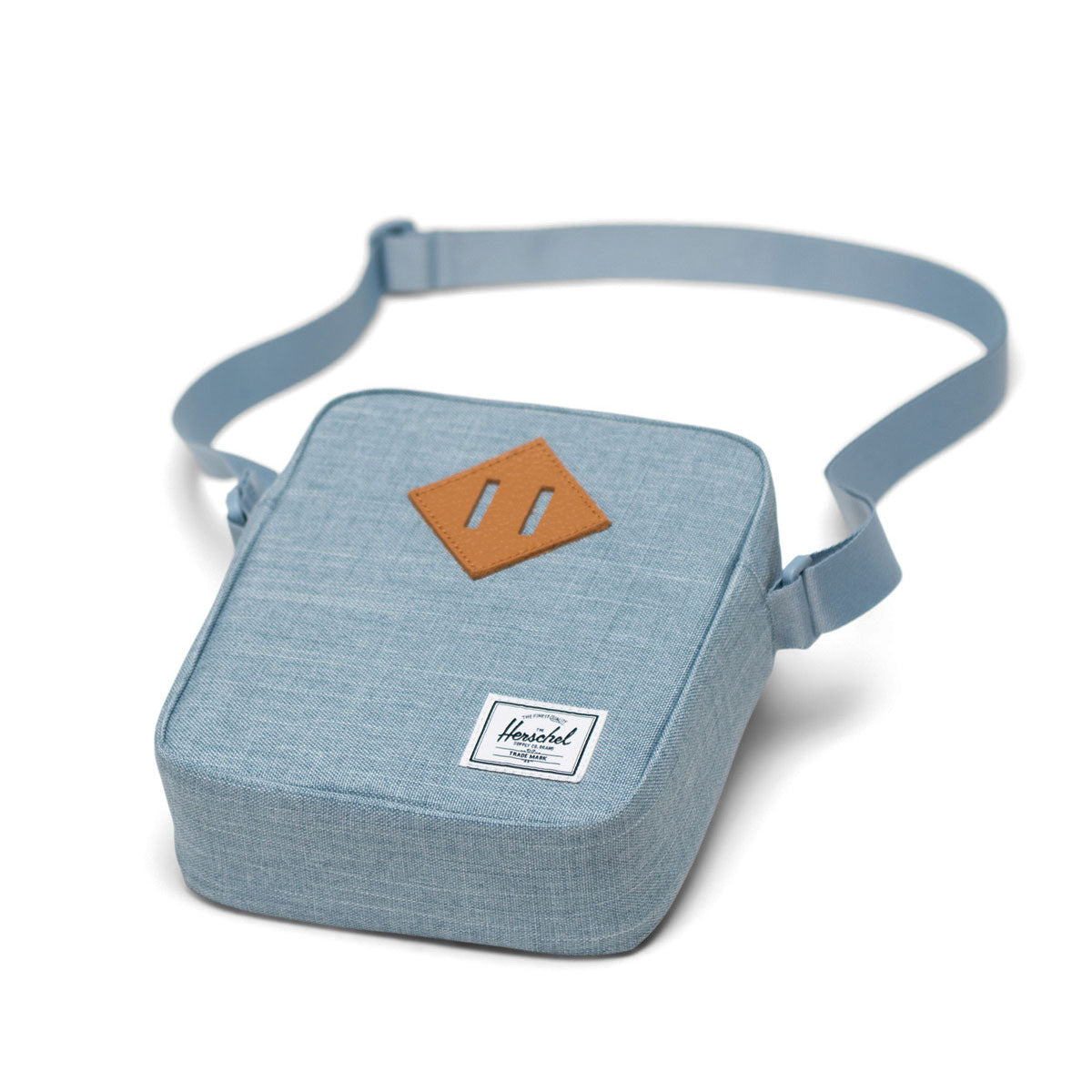Herschel Supply Heritage Crossbody Bag - Ashley Blue Crosshatch image 3