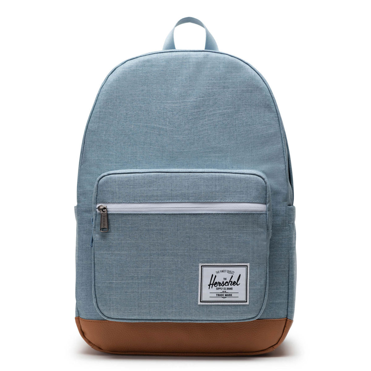 Herschel Supply Pop Quiz Backpack - Ashley Blue Crosshatch/Natural image 1