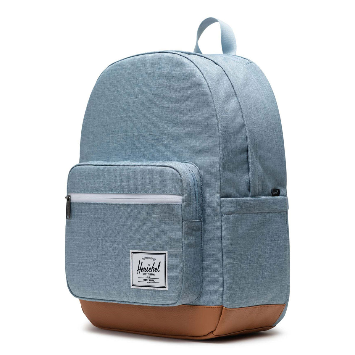 Herschel Supply Pop Quiz Backpack - Ashley Blue Crosshatch/Natural image 3