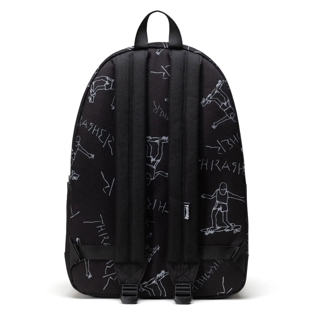 Herschel Supply x Thrasher Gonz Classic XL Backpack - Black image 2