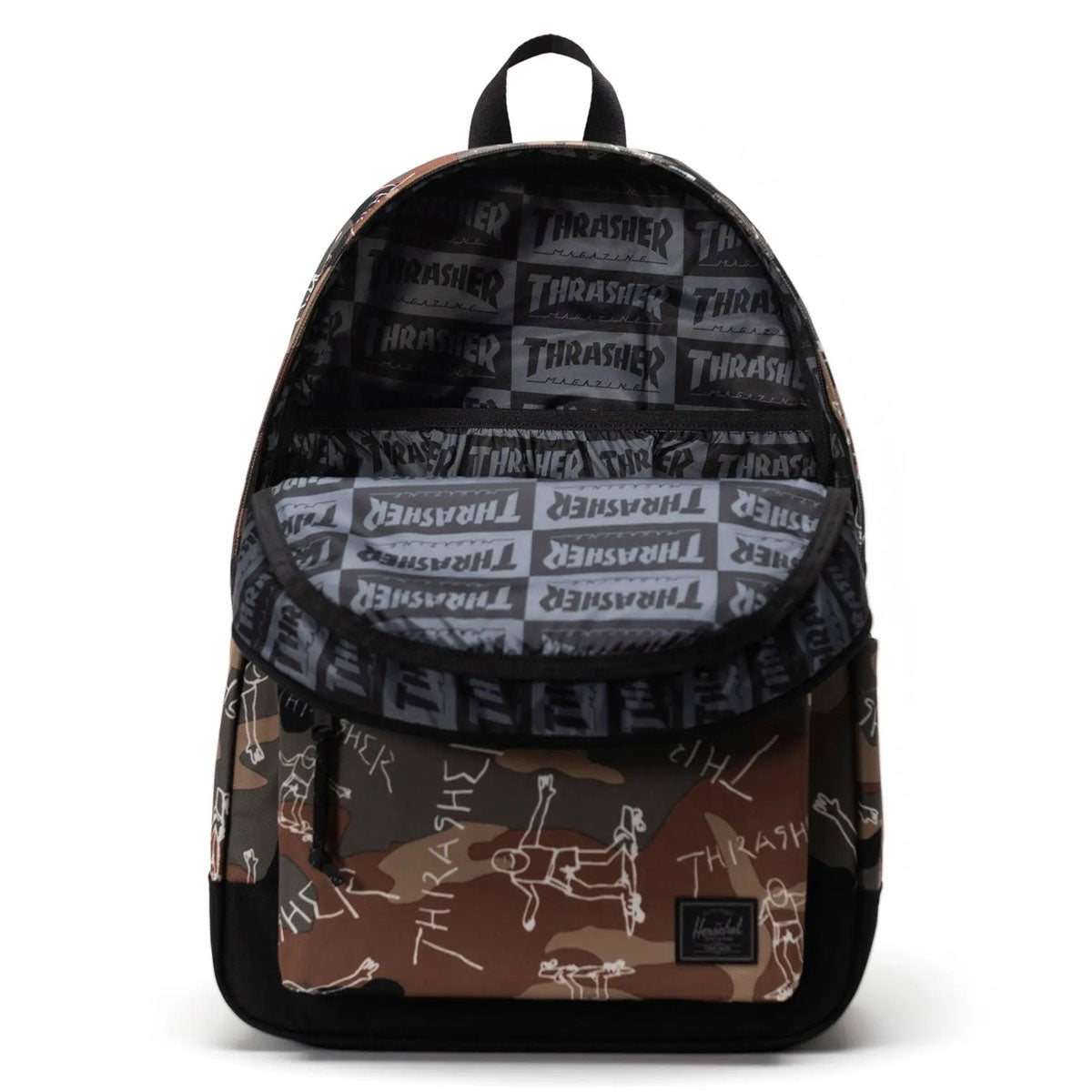 Herschel Supply x Thrasher Gonz Classic XL Backpack - Woodland Camo image 4