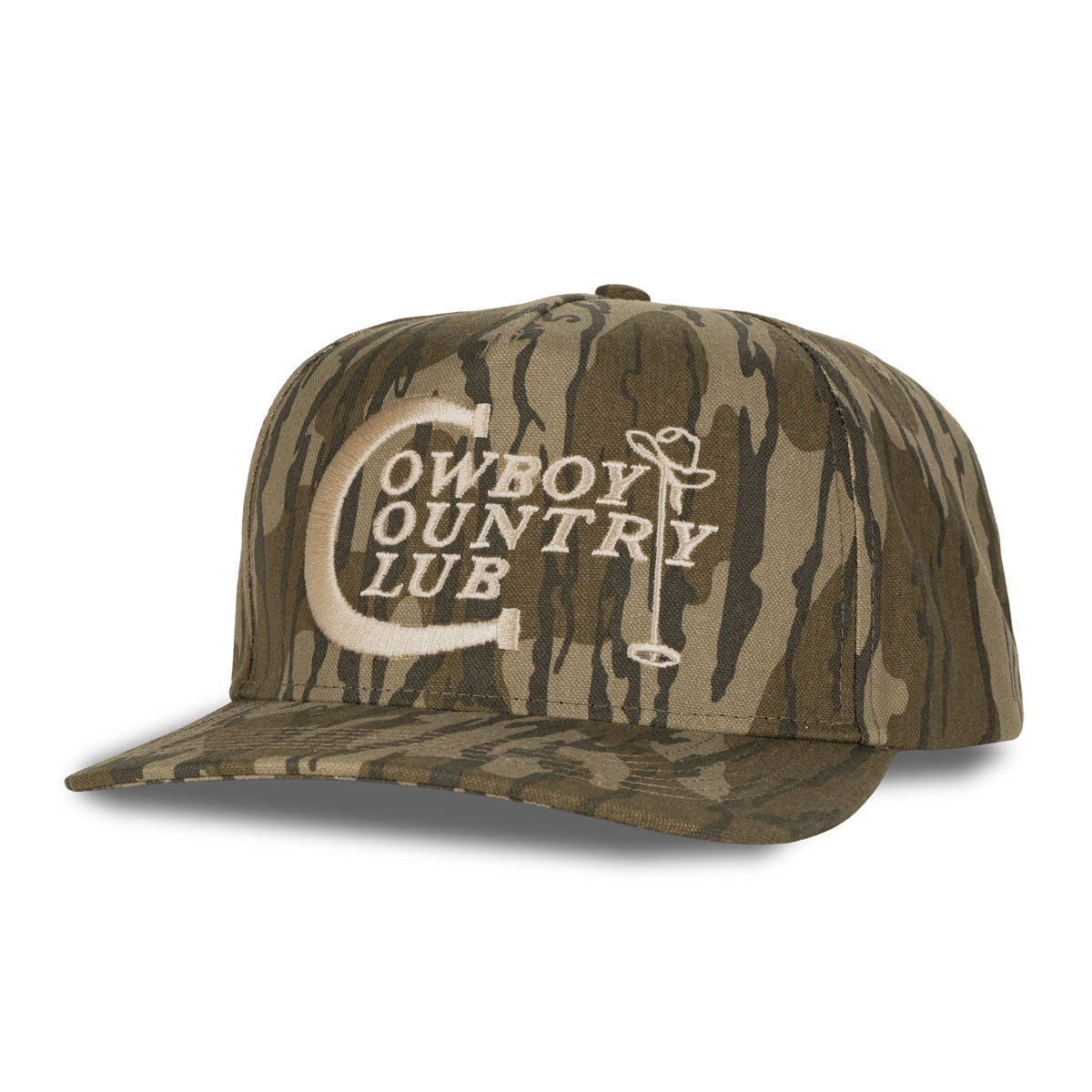 Sendero Cowboy Country Club Hat - Bottomlands Camo Mossy Oak image 1