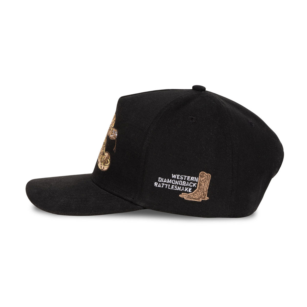 Sendero Rattlesnake Hat - Black image 3