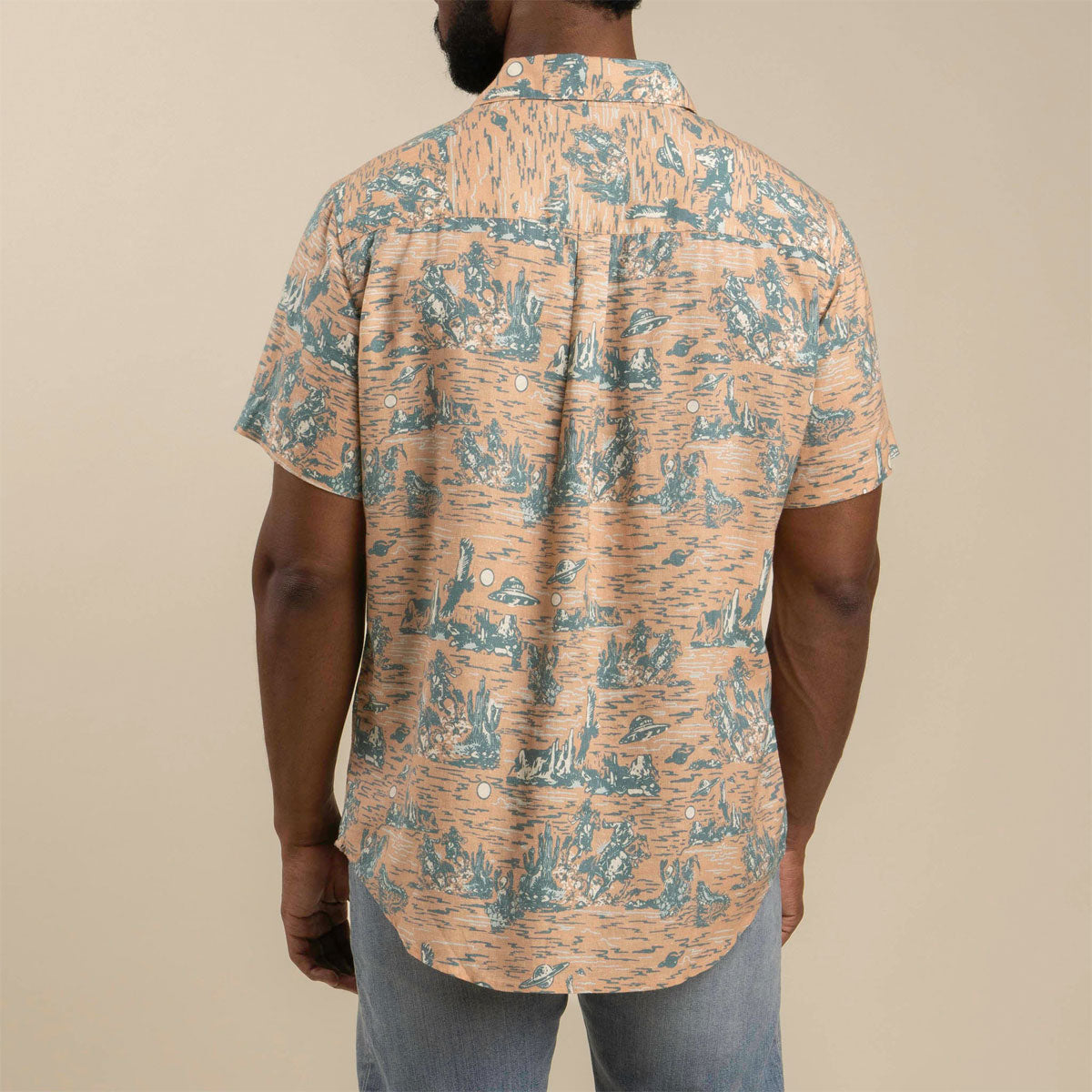 Sendero City Slicker Shirt - Coral Desert Abduction image 3