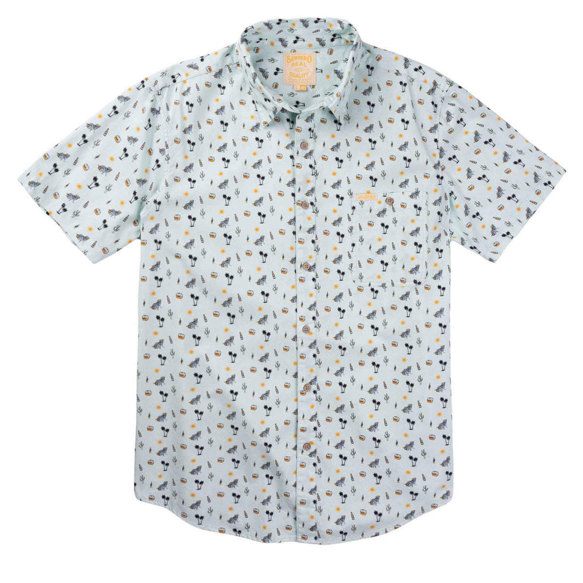 Sendero City Slicker Shirt - Blue Oasis image 1