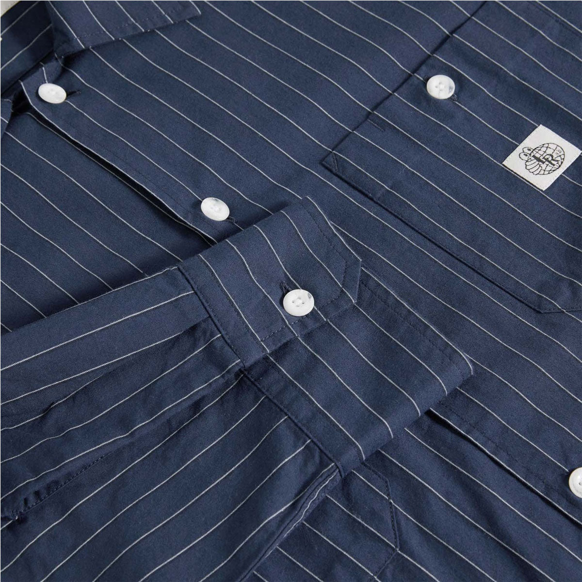 Last Resort AB SM001 Long Sleeve Shirt - Blueprint image 3