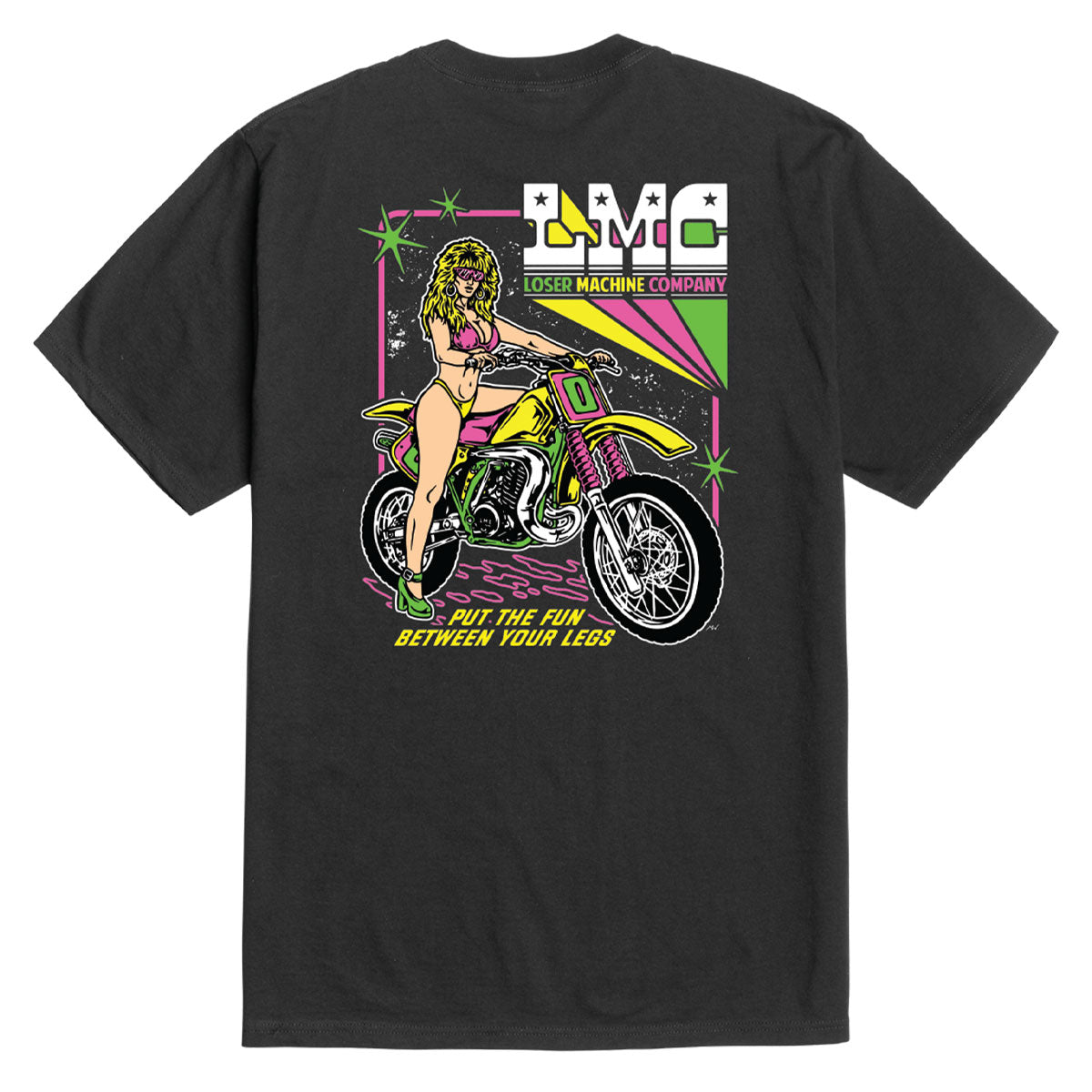 Loser Machine Brapp Babe T-Shirt - Black image 1