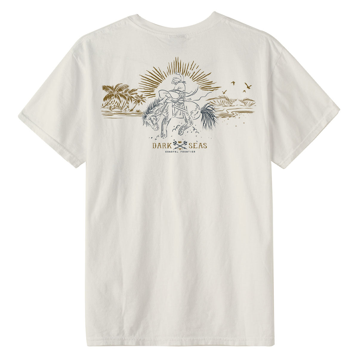 Dark Seas Reinforced T-Shirt - Antique White image 1