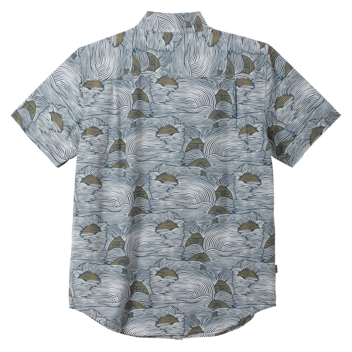 Dark Seas Bobby Shirt - Navy/Gold image 2
