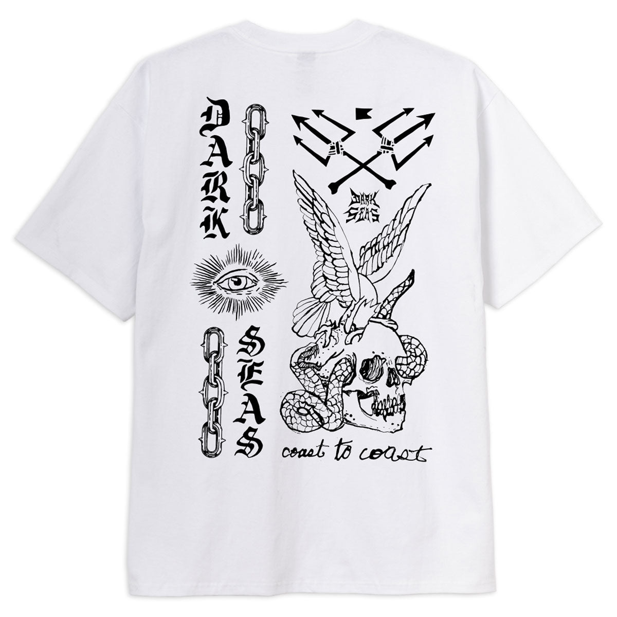 Dark Seas Trouble Maker T-Shirt - White image 2