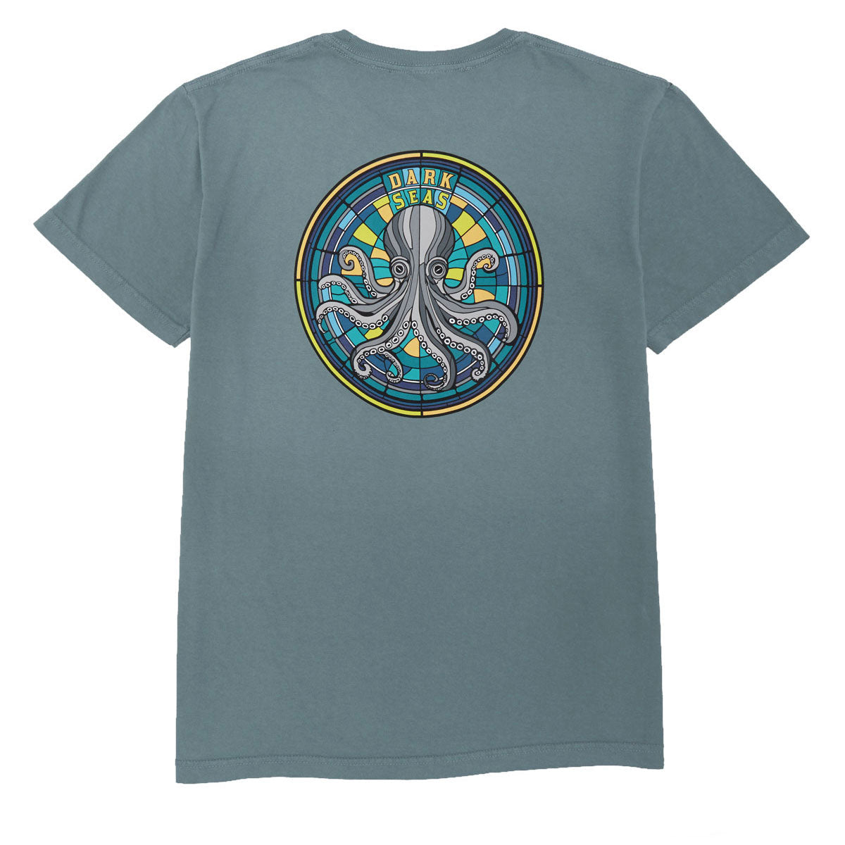 Dark Seas Octo-Glass T-Shirt - Stormy Sea image 1