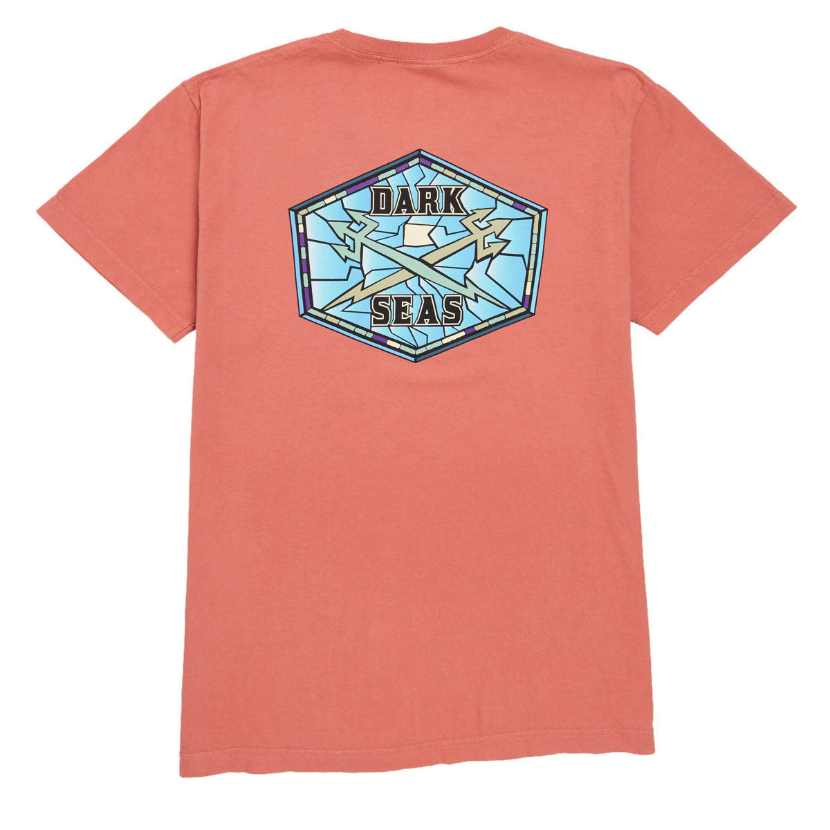 Dark Seas Cathedral T-Shirt - Burnt Sienna image 1