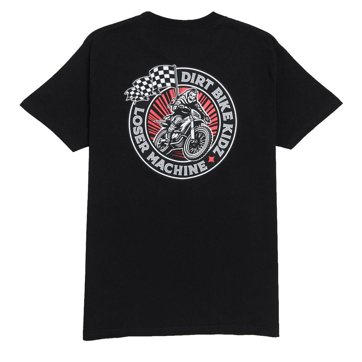 Loser Machine Death Race T-Shirt - Black image 1