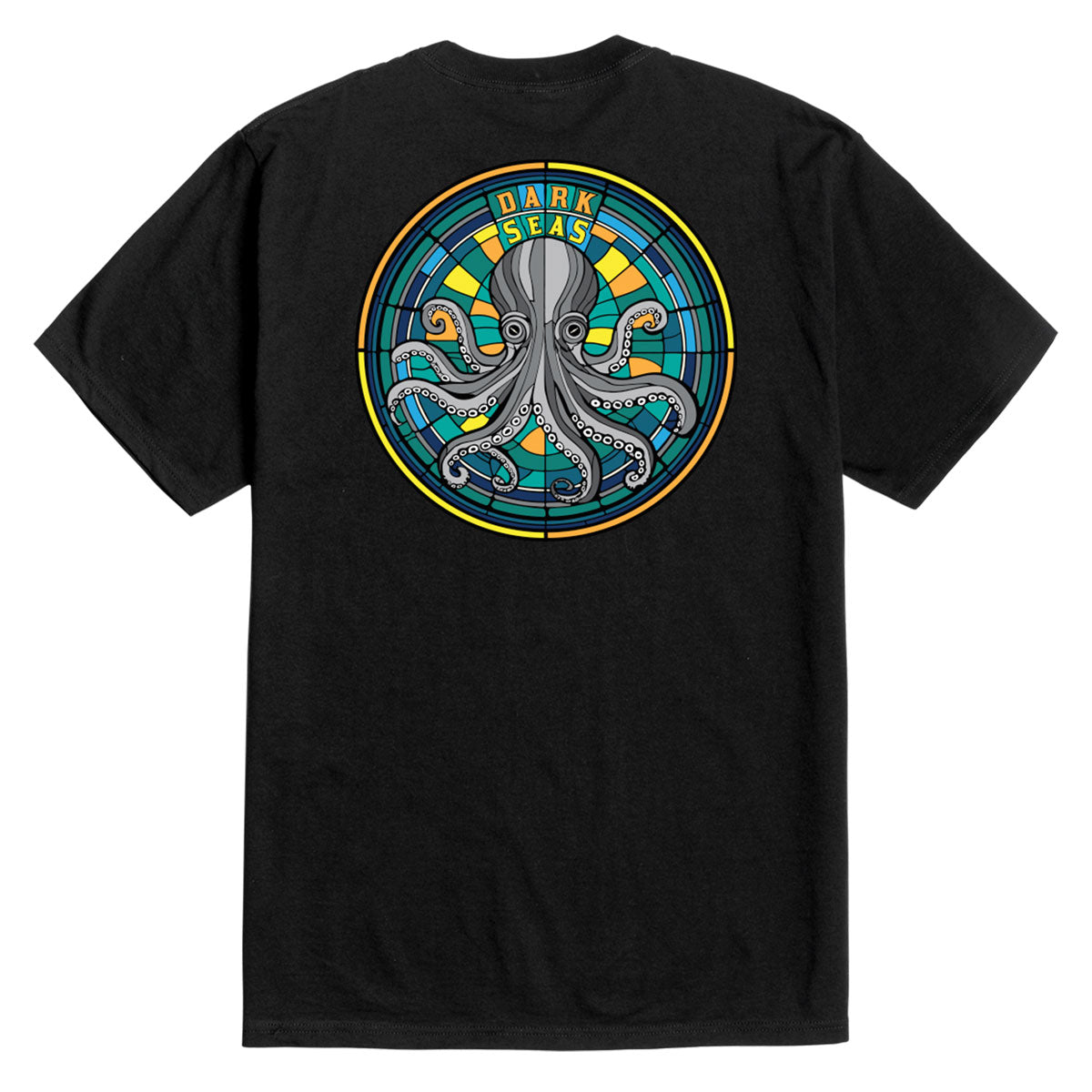 Dark Seas Octo-Glass T-Shirt - Black image 1