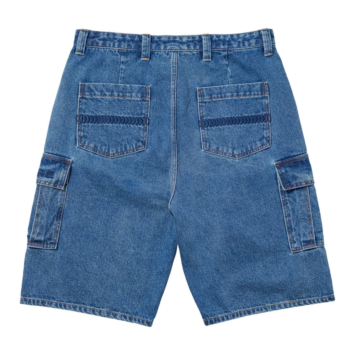 Spitfire Classic '87 Denim Cargo Shorts - Light Stone Wash image 2