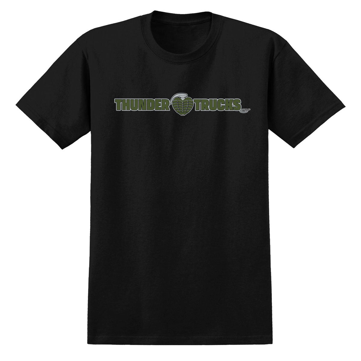 Thunder OG Grenade T-Shirt - Black/Olive/Grey/Black Print image 1